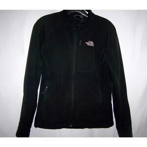 The North Face Women’s Size Small Black Hard Shell Fleece Lined Jacket